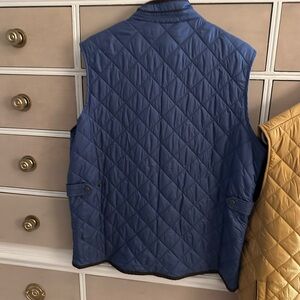 Navy/Blue  Large Peter Millar Vest.